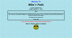 Desktop Screenshot of mikespools.us